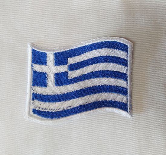 GR – Ελληνική Σημαία κυματιστή